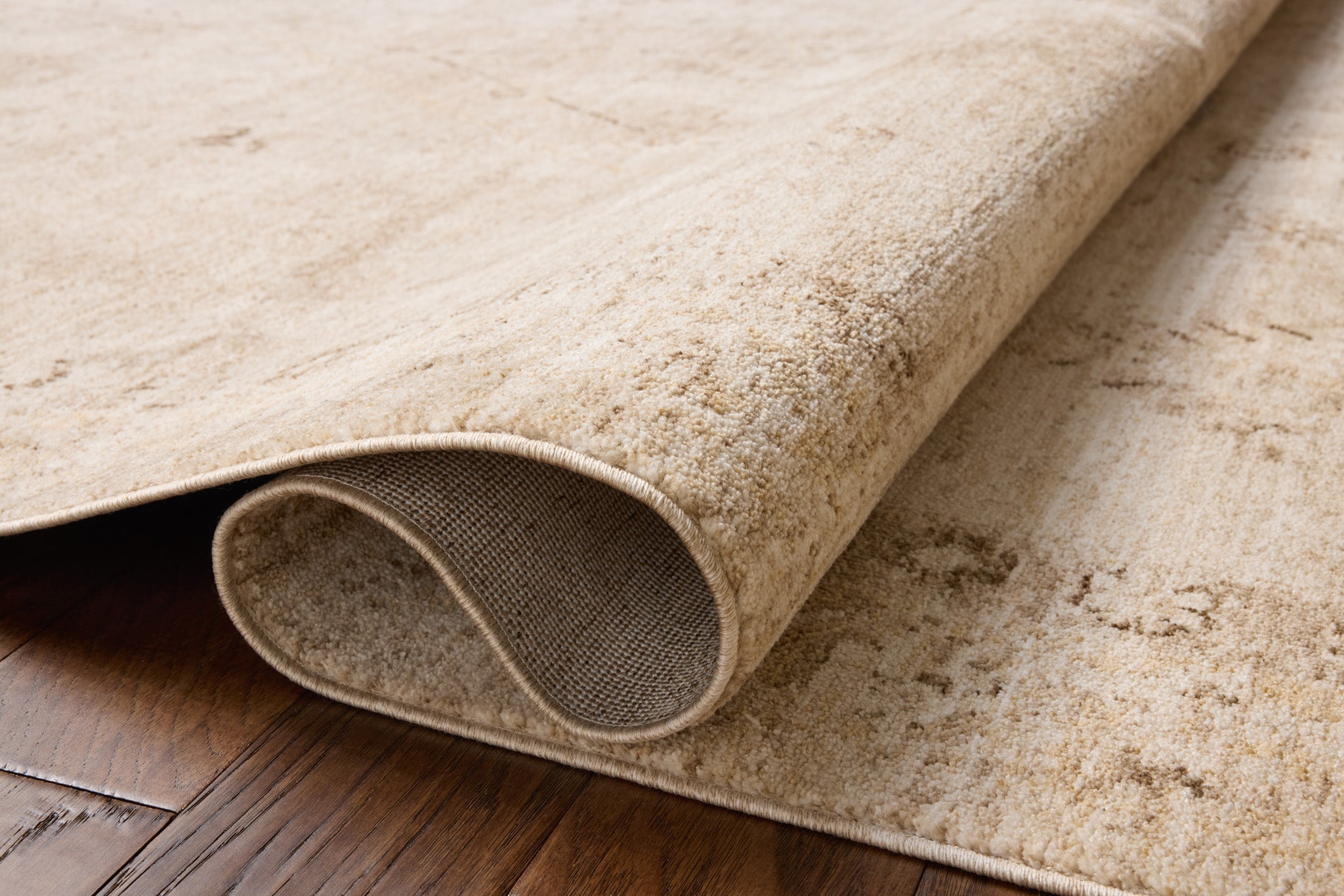 Chris Loves Julia x Loloi Palma Natural / Smoke Rug White Cliff Studio Area Rugs