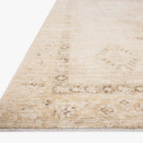 Chris Loves Julia x Loloi Palma Natural / Smoke Rug White Cliff Studio Area Rugs