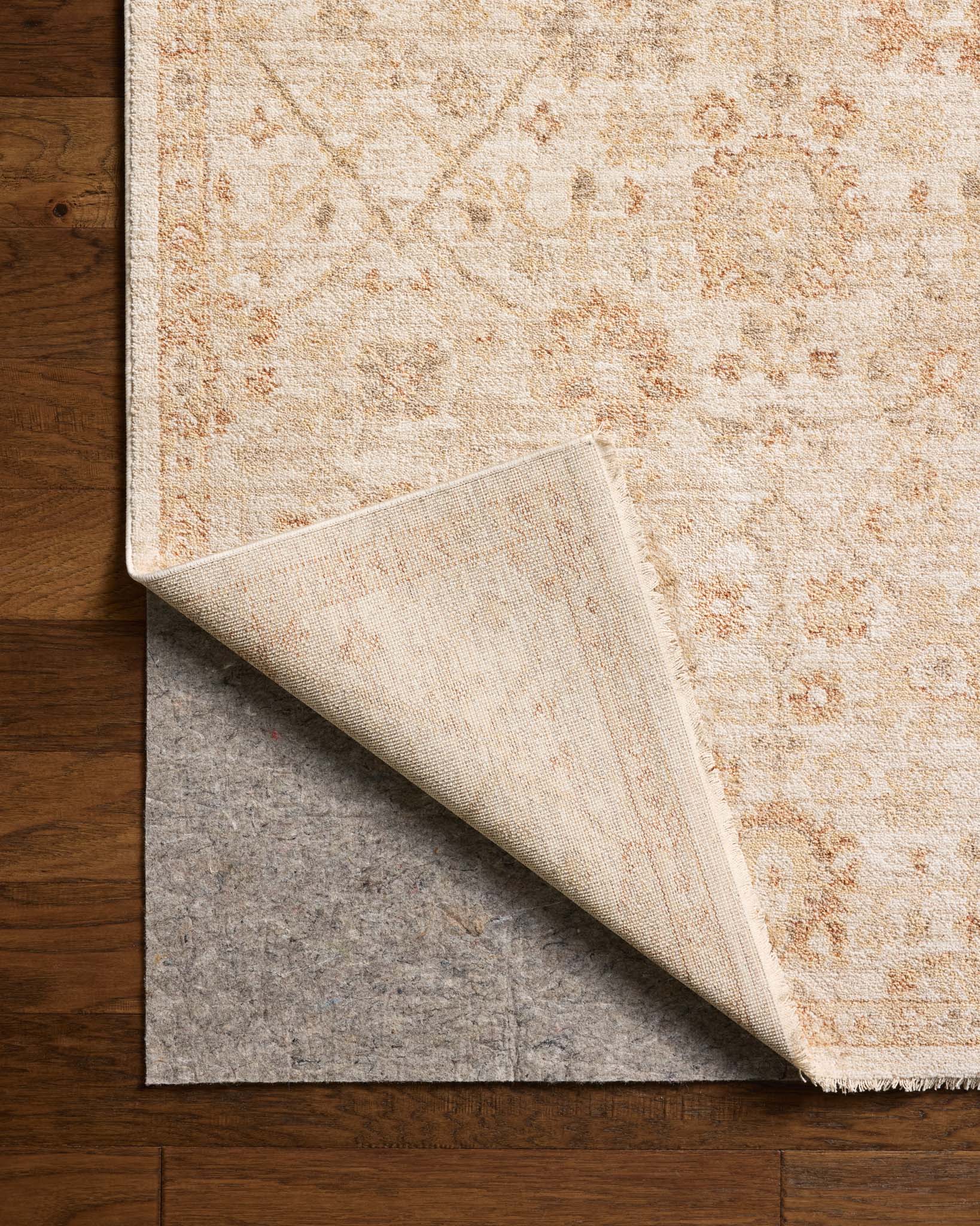 Chris Loves Julia x Loloi Palma Natural / Spice Rug White Cliff Studio Area Rugs