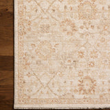 Chris Loves Julia x Loloi Palma Natural / Spice Rug White Cliff Studio Area Rugs