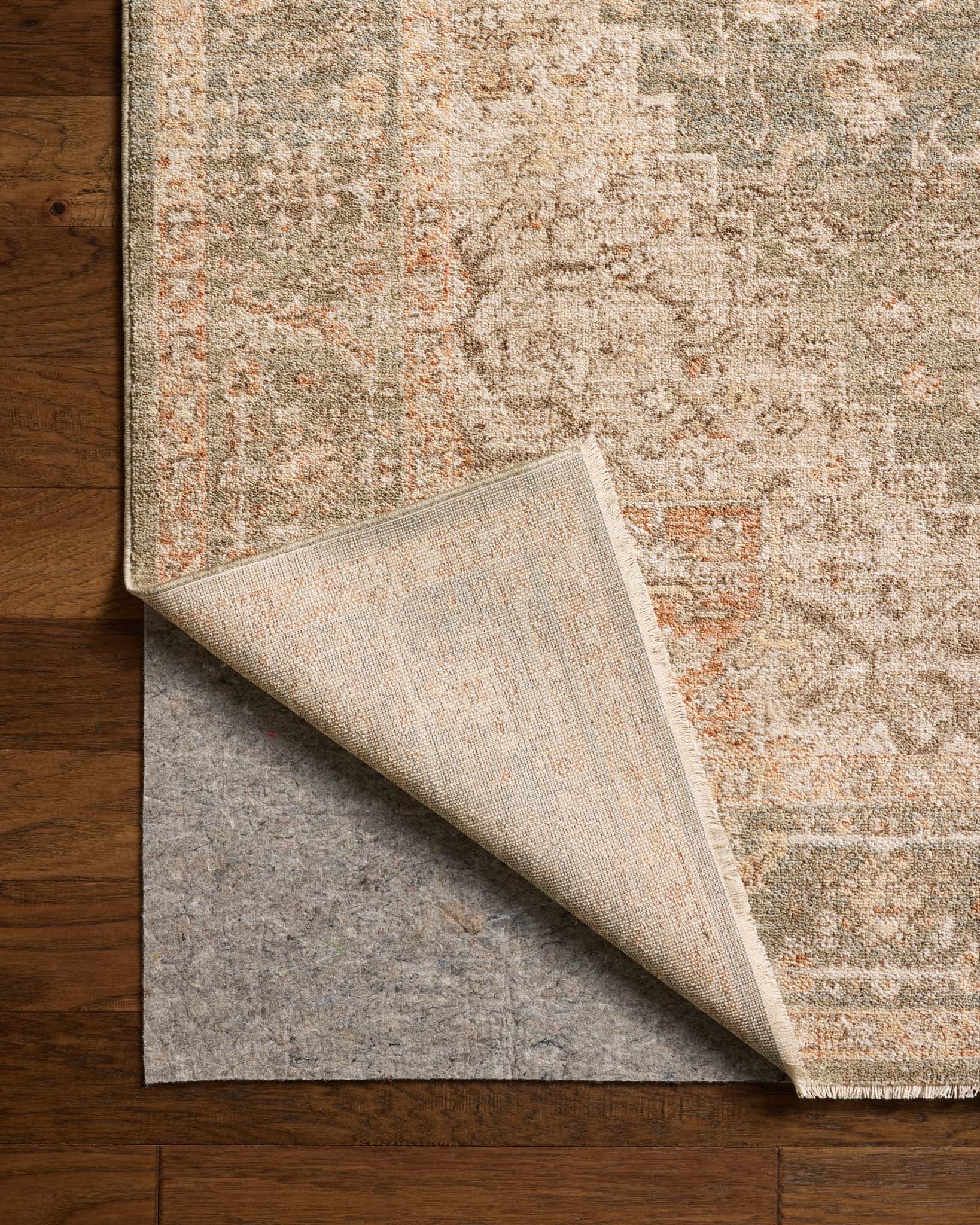 Chris Loves Julia x Loloi Palma Olive / Spice Rug White Cliff Studio Area Rugs
