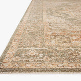 Chris Loves Julia x Loloi Palma Olive / Spice Rug White Cliff Studio Area Rugs