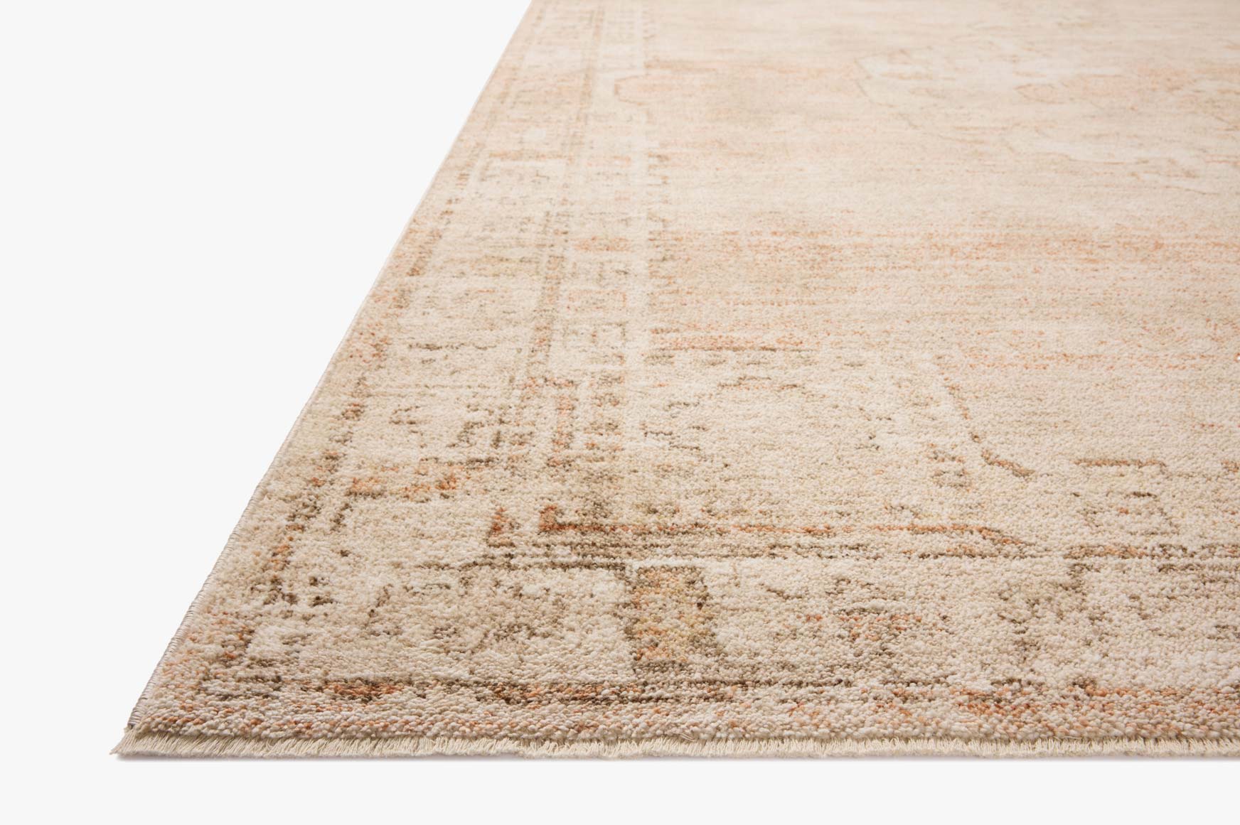 Chris Loves Julia x Loloi Palma Spice / Natural Rug White Cliff Studio Area Rugs