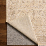 Chris Loves Julia x Loloi Palma Wheat / Bark Rug White Cliff Studio Area Rugs