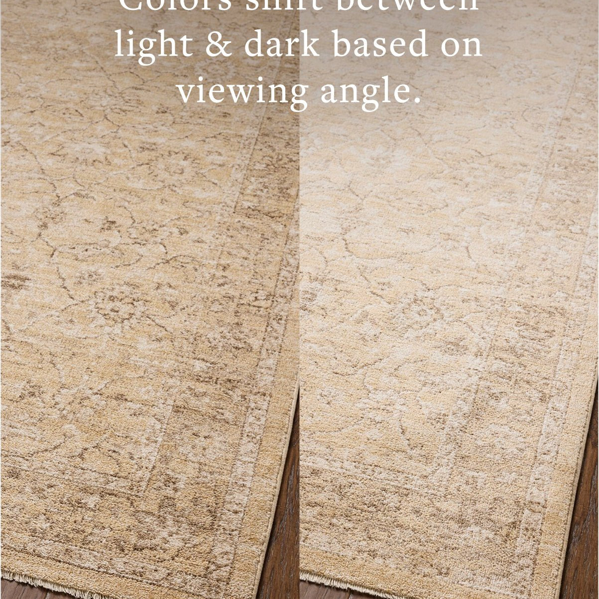 Chris Loves Julia x Loloi Palma Wheat / Bark Rug White Cliff Studio Area Rugs