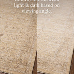 Chris Loves Julia x Loloi Palma Wheat / Bark Rug White Cliff Studio Area Rugs