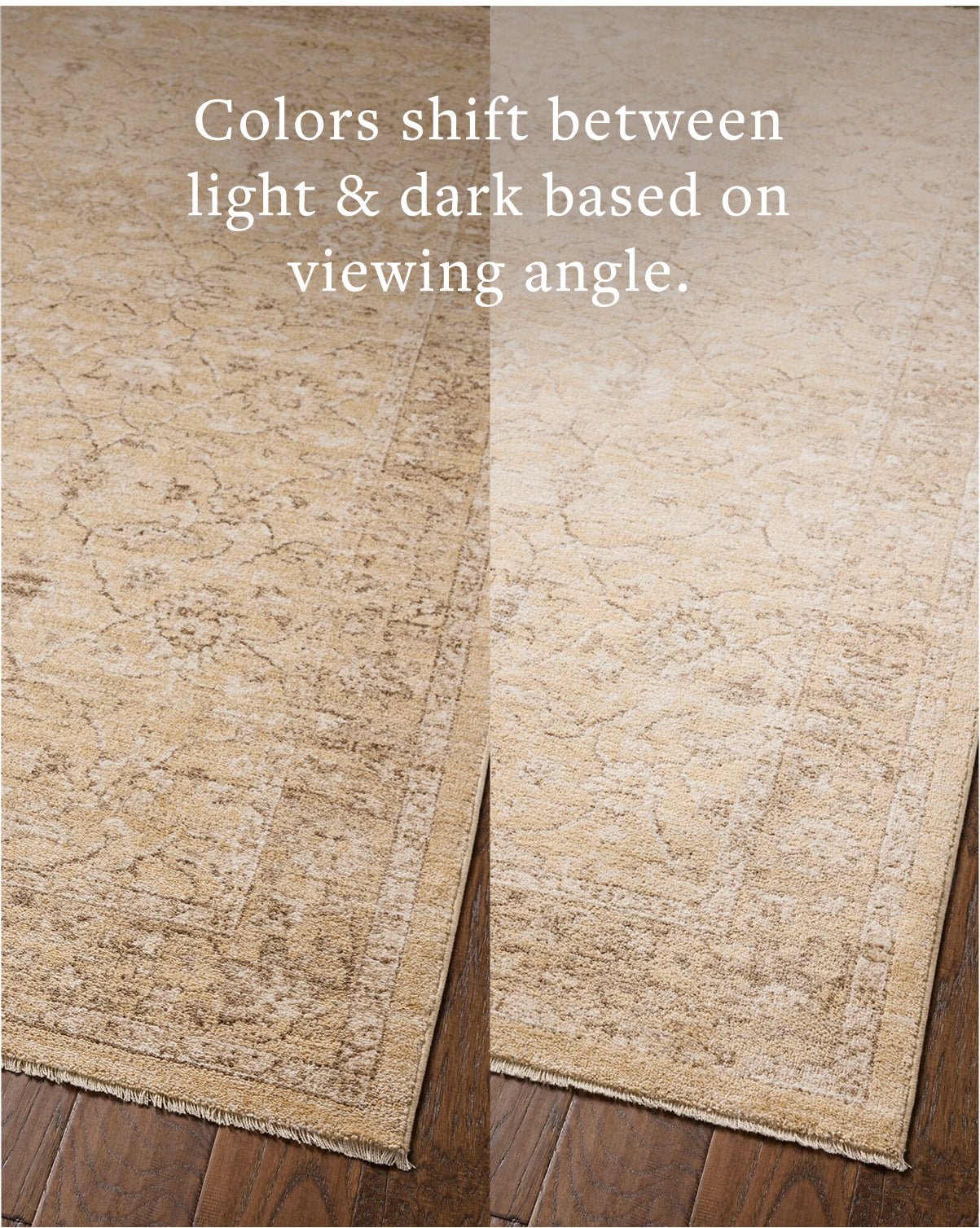 Chris Loves Julia x Loloi Palma Wheat / Bark Rug White Cliff Studio Area Rugs
