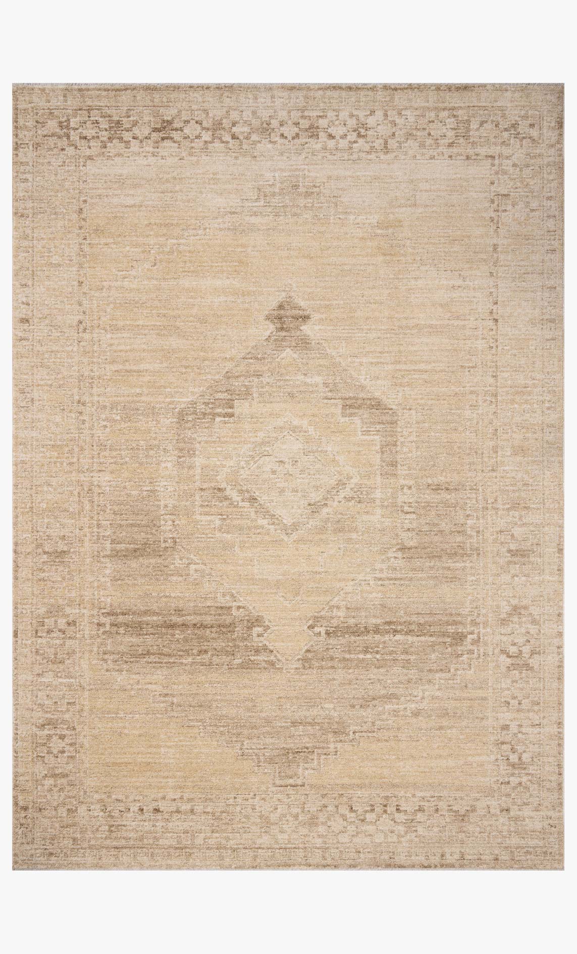 Chris Loves Julia x Loloi Palma Wheat / Taupe Rug White Cliff Studio Area Rugs