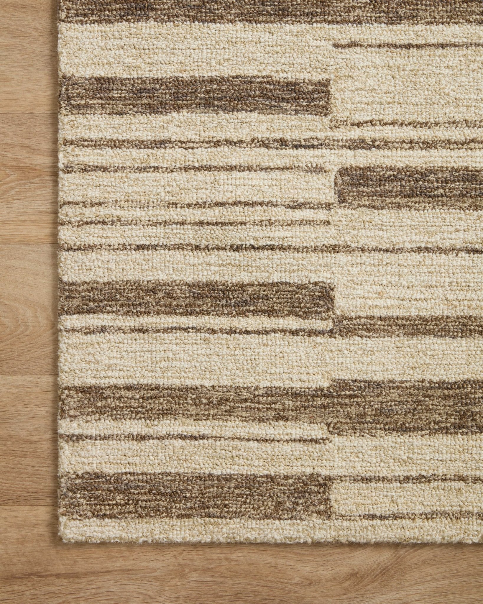 Chris Loves Julia x Loloi Polly Beige / Tobacco Rug