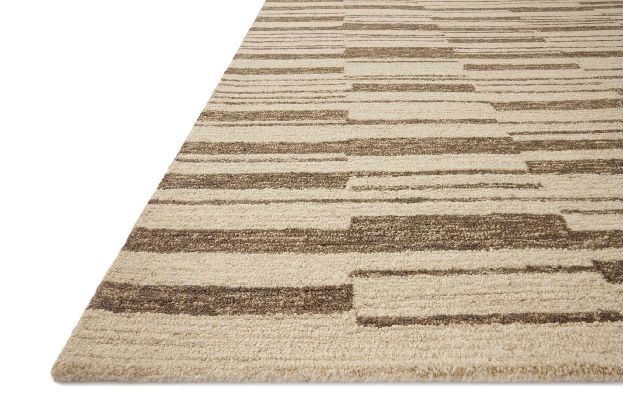 Chris Loves Julia x Loloi Polly Beige / Tobacco Rug