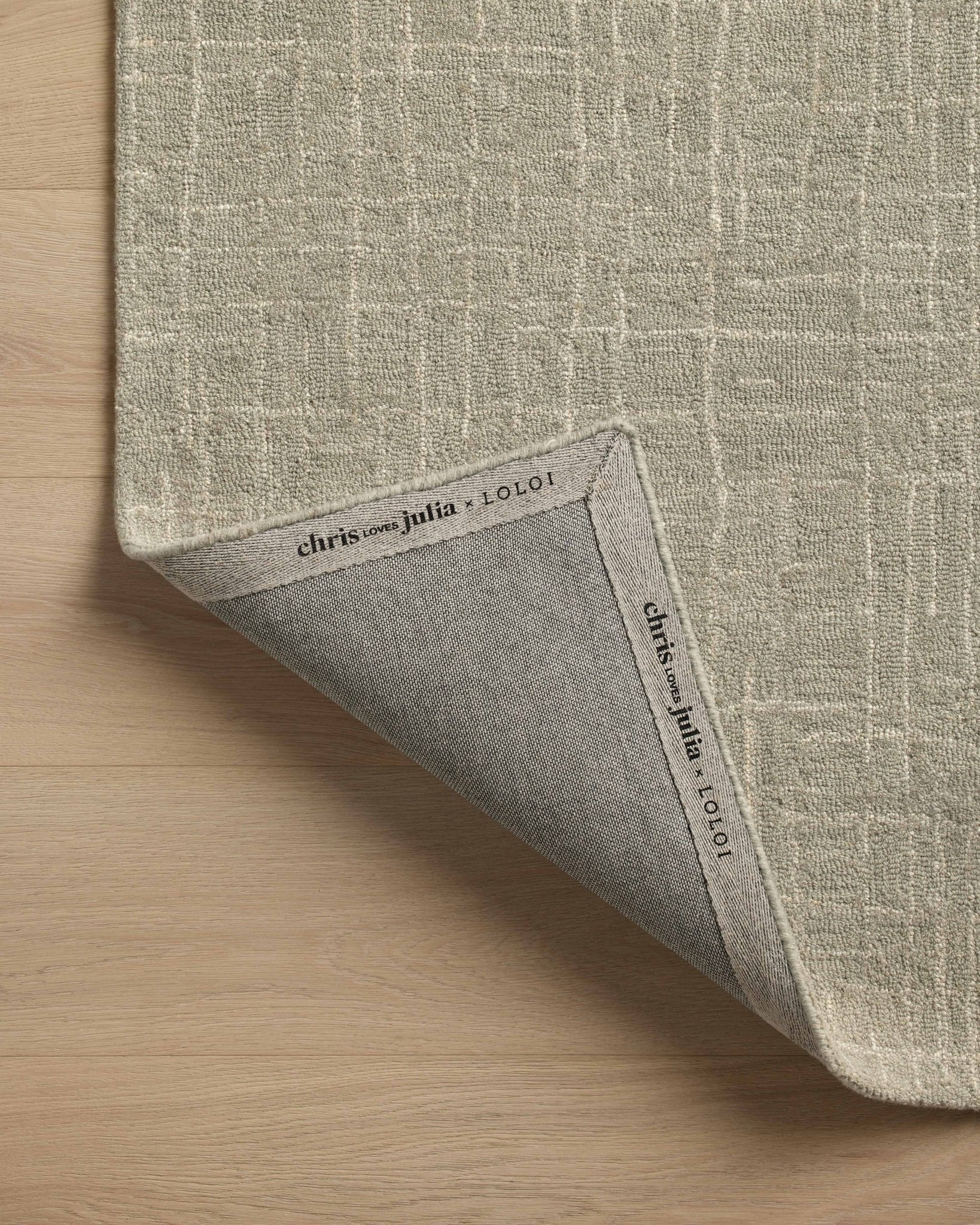 Chris Loves Julia x Loloi Polly Spa / Ivory Rug