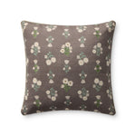 Chris Loves Julia x Loloi Posie Mauve / Multi 20'' x 20'' Pillow Cover Only White Cliff Studio Throw Pillows