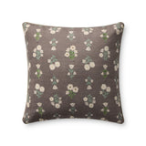 Chris Loves Julia x Loloi Posie Mauve / Multi 20'' x 20'' Pillow Cover Only White Cliff Studio Throw Pillows