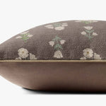 Chris Loves Julia x Loloi Posie Mauve / Multi 20'' x 20'' Pillow White Cliff Studio Throw Pillows
