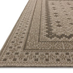 Chris Loves Julia x Loloi Providence Charcoal / Dove 18" x 18" Sample Rug White Cliff Studio Area Rugs