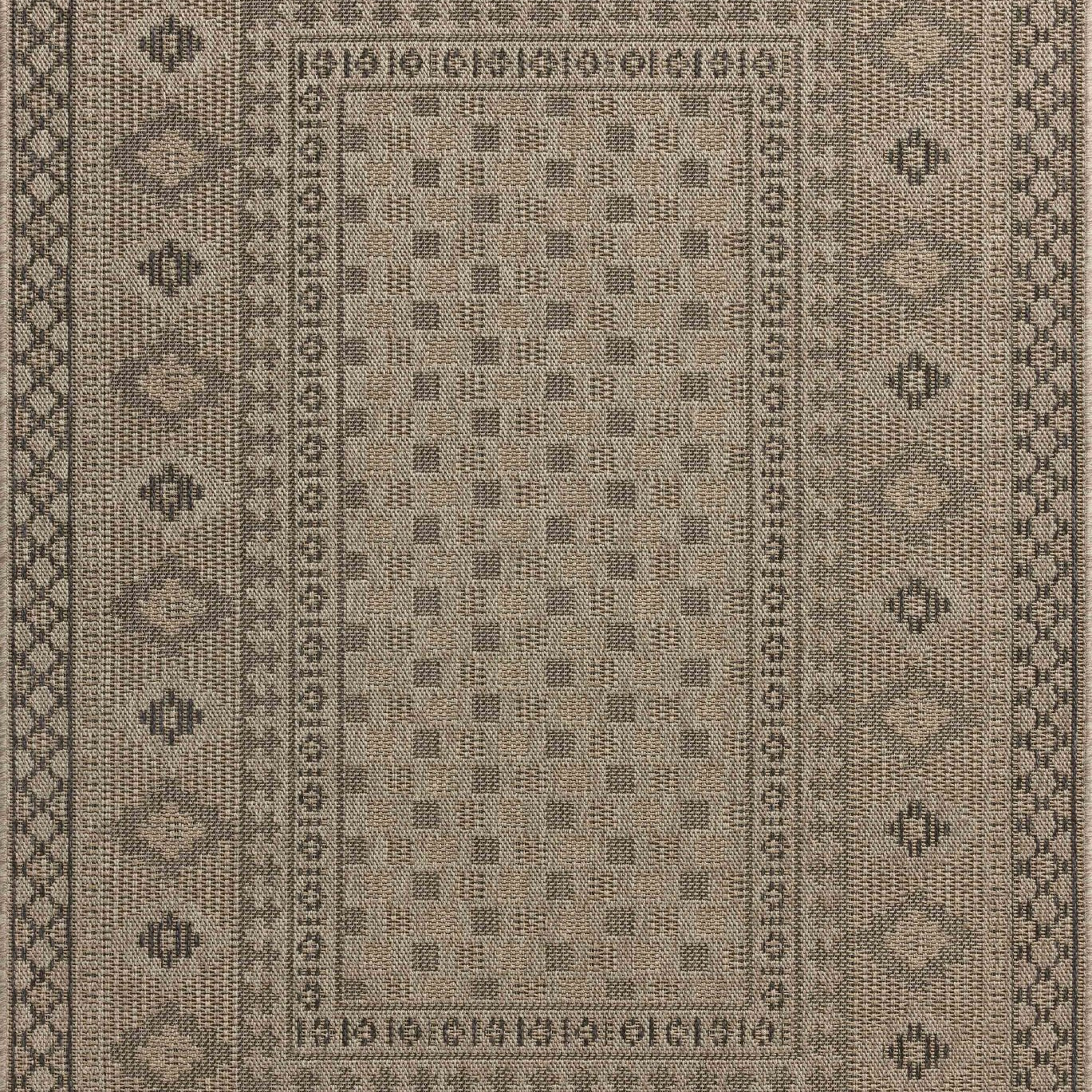 Chris Loves Julia x Loloi Providence Dove / Charcoal 18" x 18" Sample Rug White Cliff Studio Area Rugs