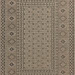 Chris Loves Julia x Loloi Providence Dove / Charcoal 18" x 18" Sample Rug White Cliff Studio Area Rugs