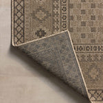 Chris Loves Julia x Loloi Providence Dove / Charcoal 18" x 18" Sample Rug White Cliff Studio Area Rugs