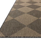 Chris Loves Julia x Loloi Providence Graphite / Sand 18" x 18" Sample Rug White Cliff Studio Area Rugs