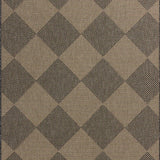 Chris Loves Julia x Loloi Providence Graphite / Sand 18" x 18" Sample Rug White Cliff Studio Area Rugs