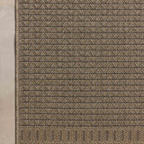 Chris Loves Julia x Loloi Providence Natural / Graphite 18" x 18" Sample Rug White Cliff Studio Area Rugs