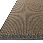 Chris Loves Julia x Loloi Providence Wheat / Charcoal 18" x 18" Sample Rug White Cliff Studio Area Rugs