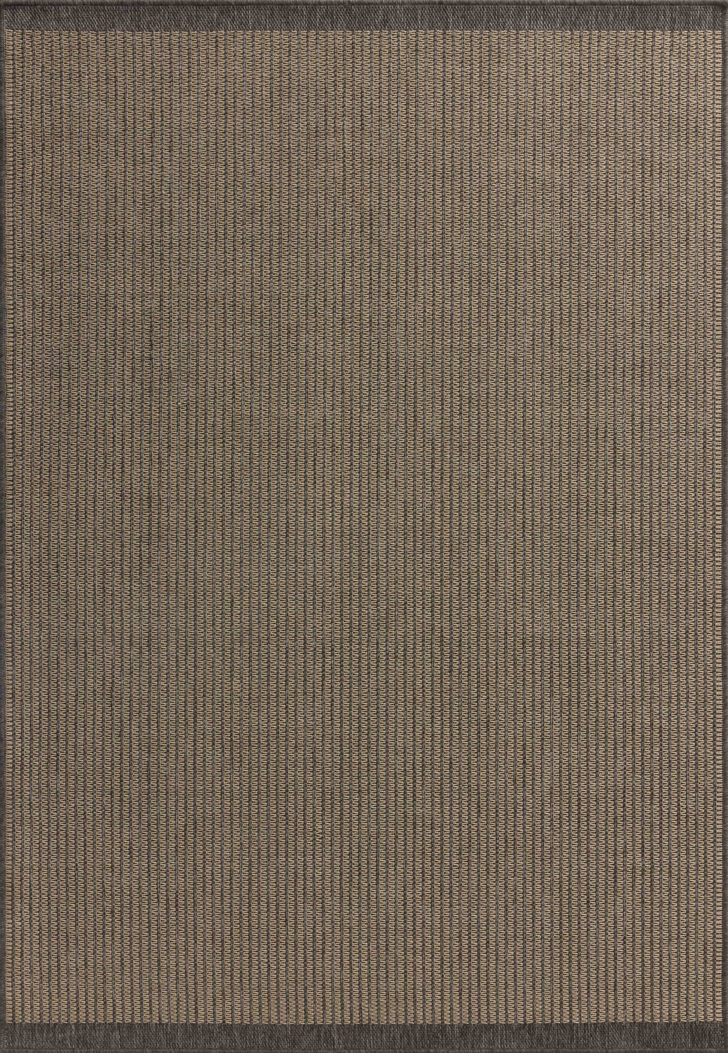 Chris Loves Julia x Loloi Providence Wheat / Charcoal 18" x 18" Sample Rug White Cliff Studio Area Rugs