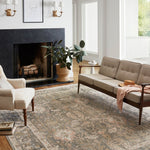 Chris Loves Julia x Loloi Rosemarie Sage / Blush Rug