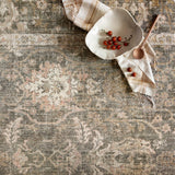 Chris Loves Julia x Loloi Rosemarie Sage / Blush Rug