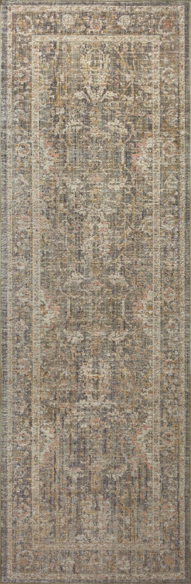 Chris Loves Julia x Loloi Rosemarie Sage / Blush Rug