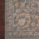 Chris Loves Julia x Loloi Rosemarie Stone / Multi Rug White Cliff Studio Rugs