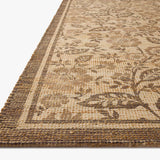 Chris Loves Julia x Loloi Rue Bark / Mocha Rug White Cliff Studio Area Rugs