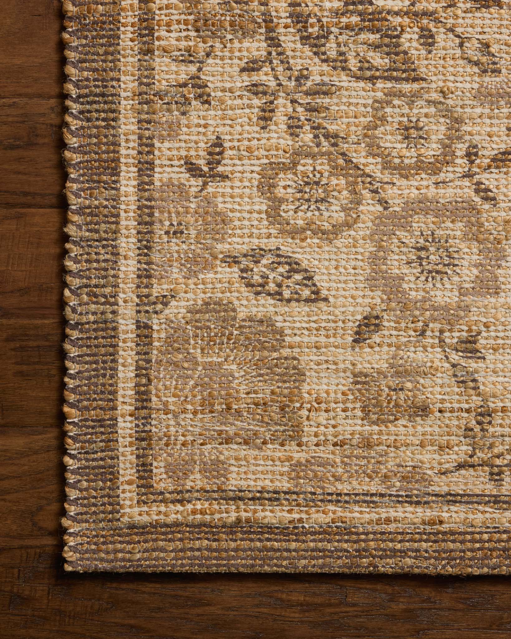 Chris Loves Julia x Loloi Rue Bark / Mocha Rug White Cliff Studio Area Rugs