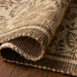 Chris Loves Julia x Loloi Rue Bark / Mocha Rug White Cliff Studio Area Rugs