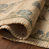 Chris Loves Julia x Loloi Rue Moss / Blue Rug White Cliff Studio Area Rugs