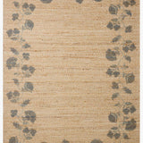 Chris Loves Julia x Loloi Rue Natural / Denim Rug White Cliff Studio Area Rugs