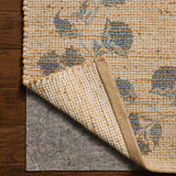 Chris Loves Julia x Loloi Rue Natural / Denim Rug White Cliff Studio Area Rugs