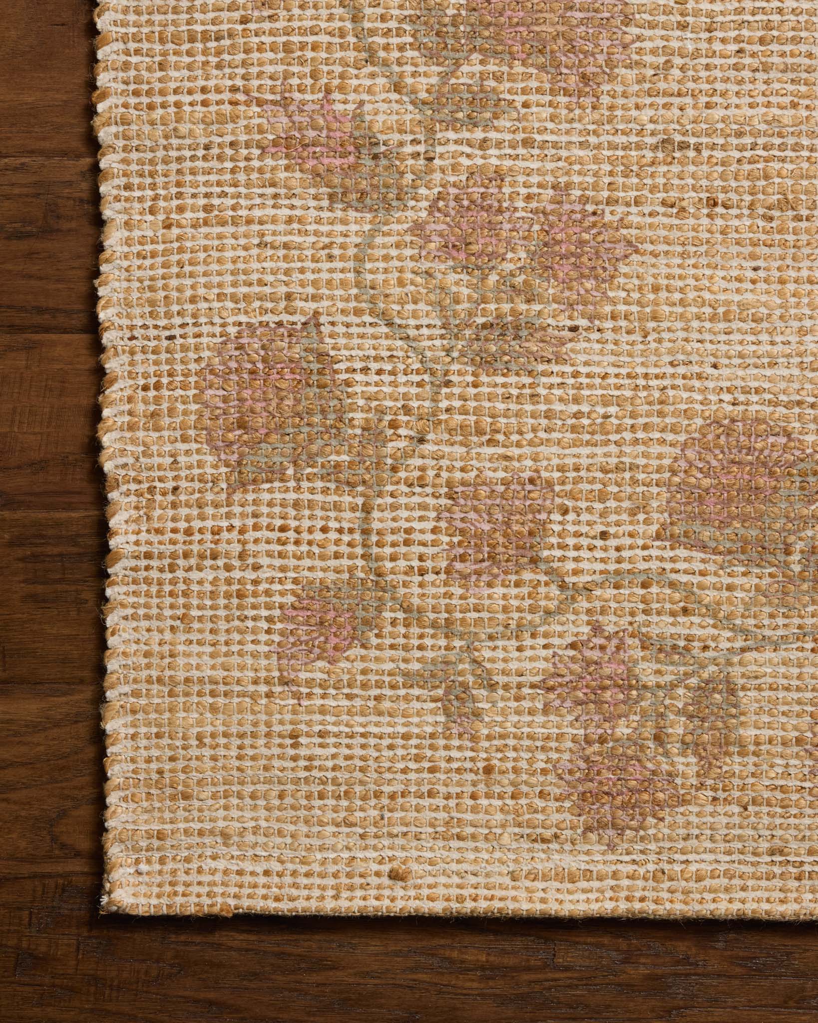 Chris Loves Julia x Loloi Rue Natural / Multi Rug White Cliff Studio Area Rugs