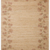 Chris Loves Julia x Loloi Rue Natural / Multi Rug White Cliff Studio Area Rugs