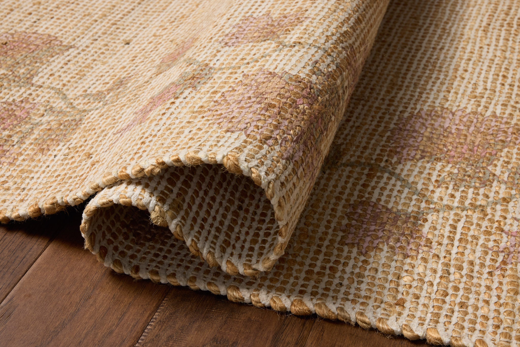 Chris Loves Julia x Loloi Rue Natural / Multi Rug White Cliff Studio Area Rugs