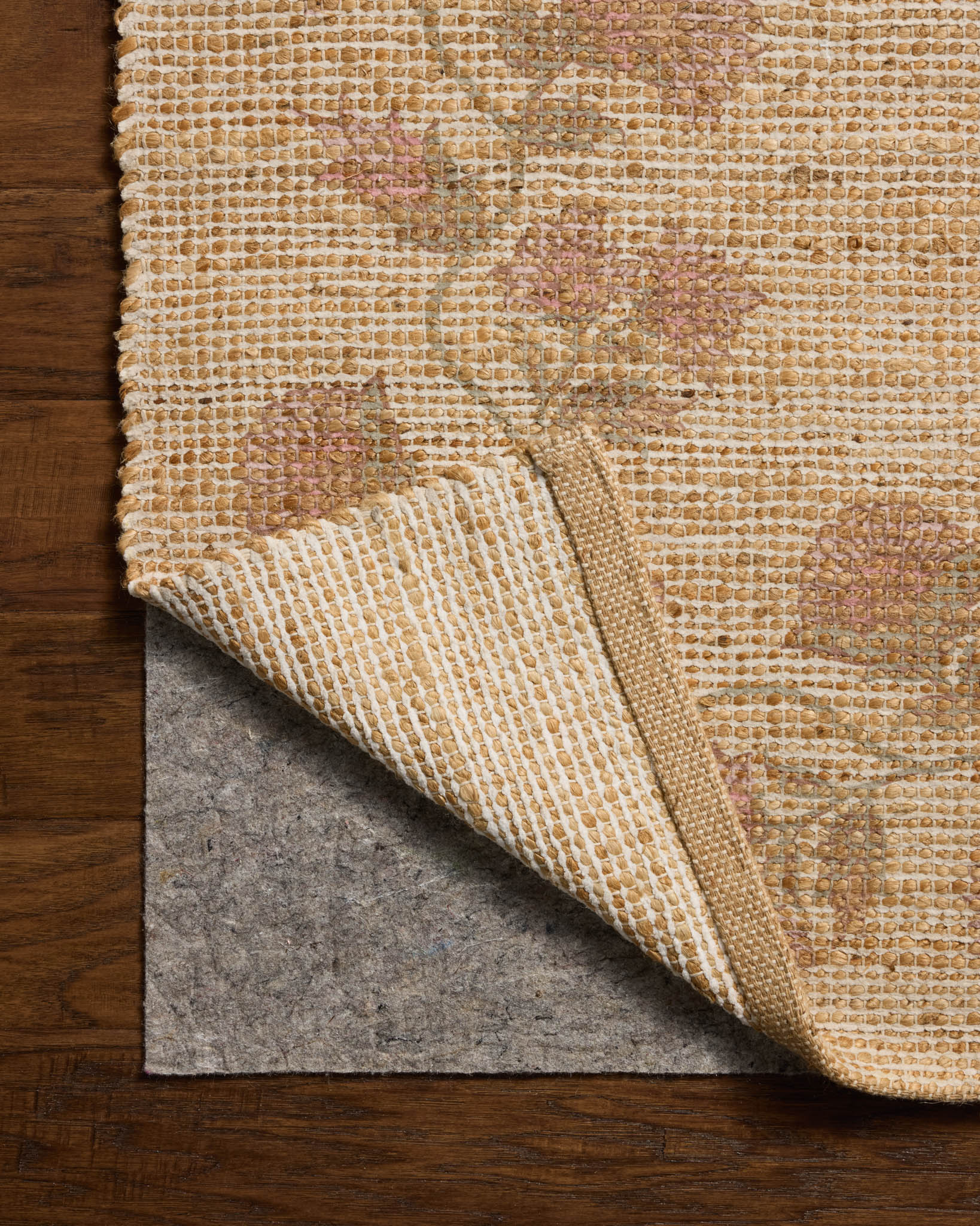 Chris Loves Julia x Loloi Rue Natural / Multi Rug White Cliff Studio Area Rugs