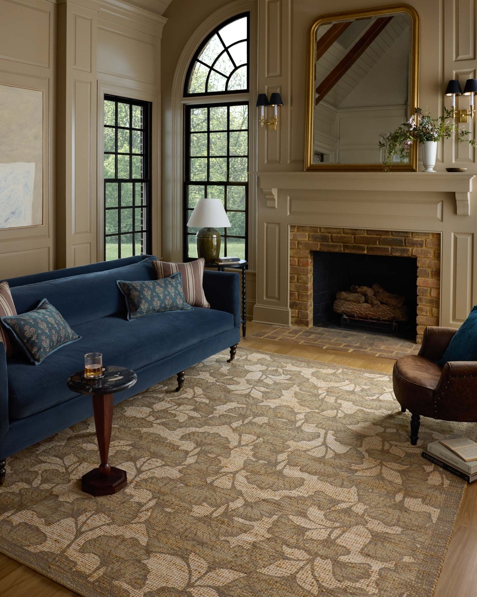 Chris Loves Julia x Loloi Rue Olive / Sage Rug White Cliff Studio Area Rugs