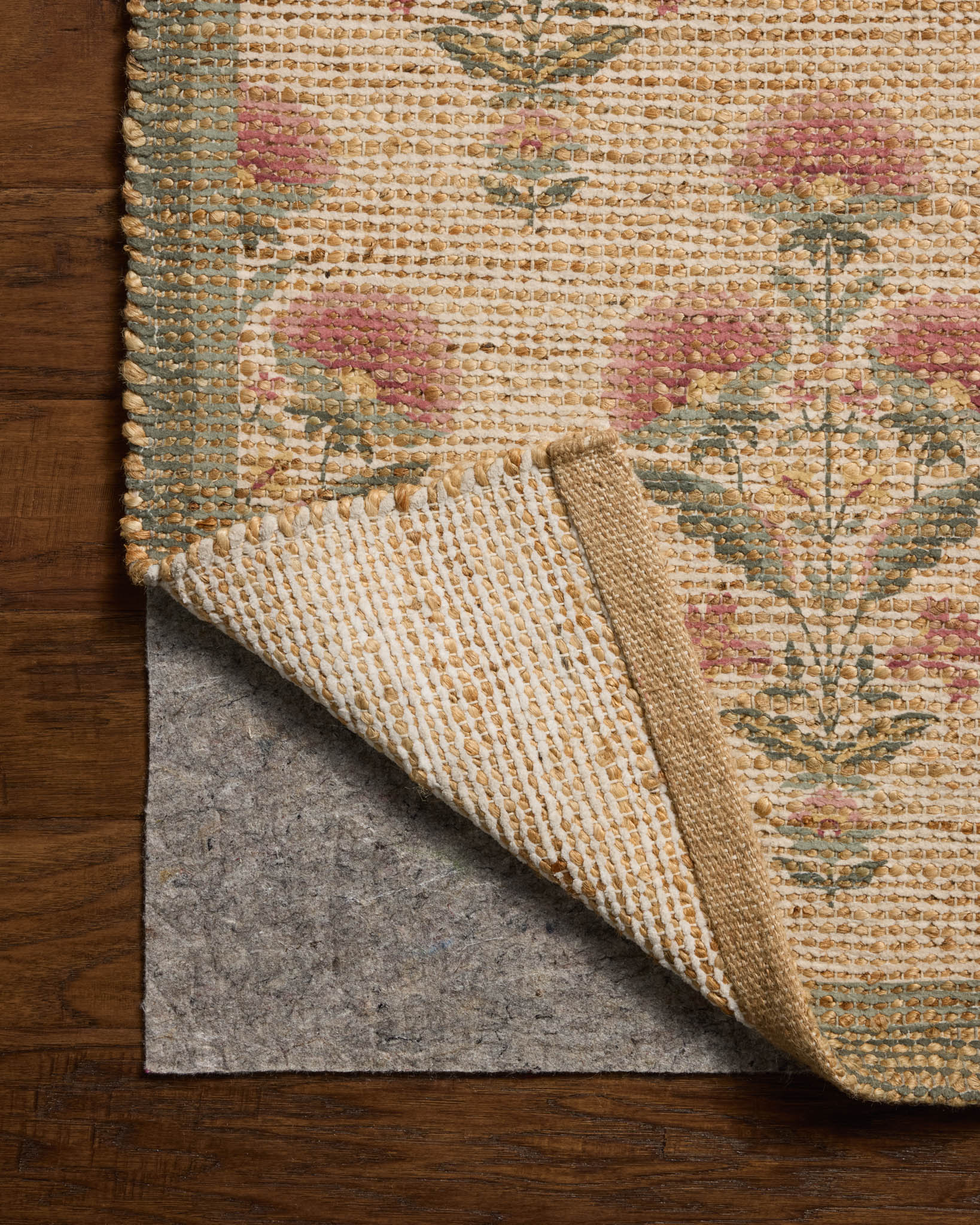 Chris Loves Julia x Loloi Rue Sage / Blush Rug White Cliff Studio Area Rugs
