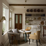 Chris Loves Julia x Loloi Scottie Fog / Ivory 18" x 18" Sample Rug White Cliff Studio Sample Rug