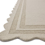 Chris Loves Julia x Loloi Scottie Ivory / Grey 18" x 18" Sample Rug White Cliff Studio Sample Rug