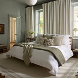 Chris Loves Julia x Loloi Scottie Ivory / Grey 18" x 18" Sample Rug White Cliff Studio Sample Rug