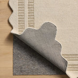 Chris Loves Julia x Loloi Scottie Ivory / Grey 18" x 18" Sample Rug White Cliff Studio Sample Rug