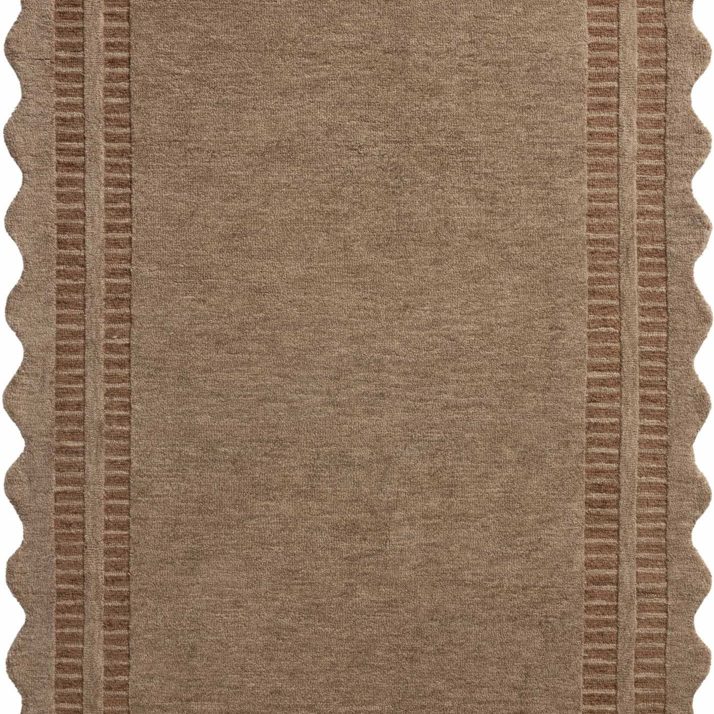 Chris Loves Julia x Loloi Scottie Mocha / Clay 18" x 18" Sample Rug White Cliff Studio Sample Rug