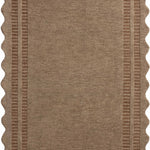 Chris Loves Julia x Loloi Scottie Mocha / Clay 18" x 18" Sample Rug White Cliff Studio Sample Rug