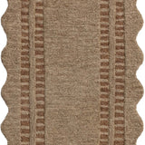 Chris Loves Julia x Loloi Scottie Mocha / Clay 18" x 18" Sample Rug White Cliff Studio Sample Rug